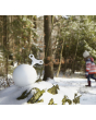 Siebensachen德国  音乐盒白色雪球款