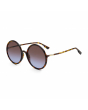Dior Sunglasses SOSTELLAIRE 3 EPZ YB Havana Frame Violet / Blue Gradient Lens