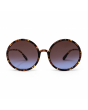 Dior Sunglasses SOSTELLAIRE 3 EPZ YB Havana Frame Violet / Blue Gradient Lens