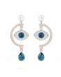 Swarovski 施华洛世奇恶魔之眼穿孔耳环