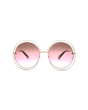 Chloé 蔻依 Carlina Gold Brown Rose 女士太阳镜 CE114SD 