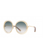 Chloé 蔻依 Carlina Gold/Gradient Petrol 女士太阳镜 CE114SC 