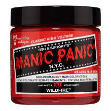 ManicPanic mp纯植物染发膏-野火红 Wildfire Red 118ml