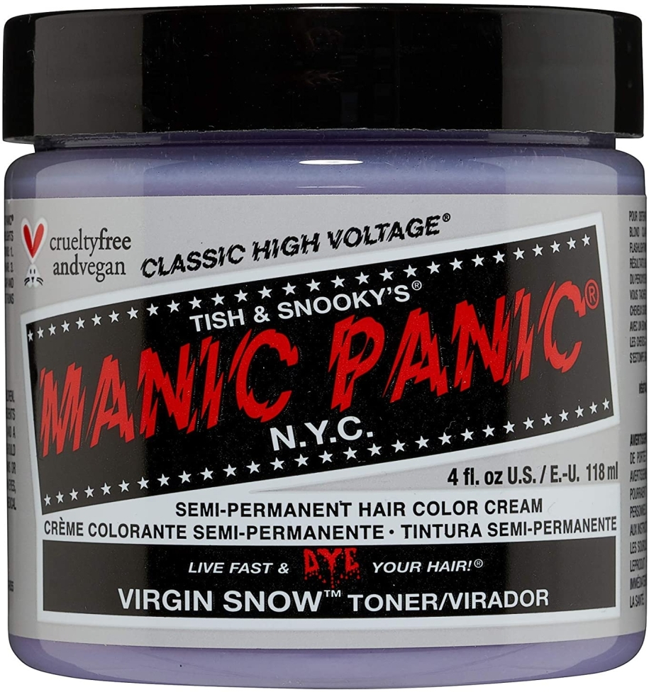 ManicPanic mp染发膏-初雪白Virgin Snow Toner (118ml)
